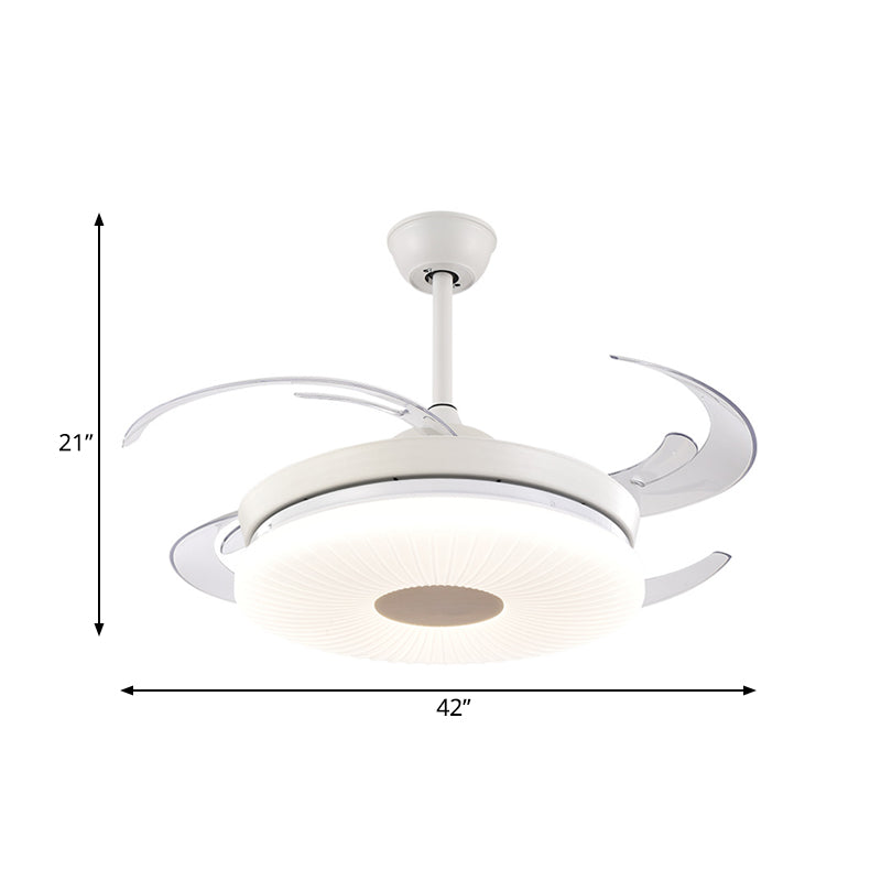 Minimalist Round Fan Lighting LED 42