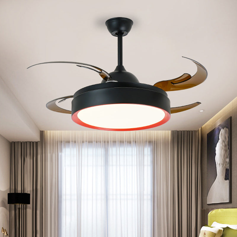 Simplicity Round Pendant Fan Lamp 42