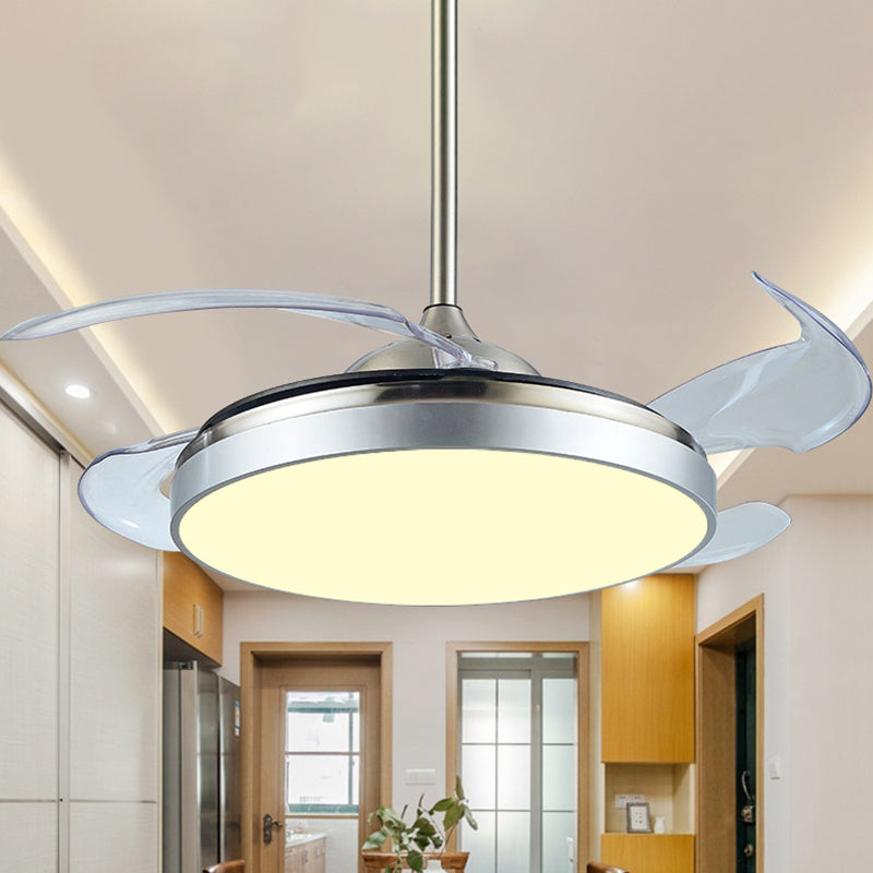 Contemporary Circular Semi Flush Light LED 42