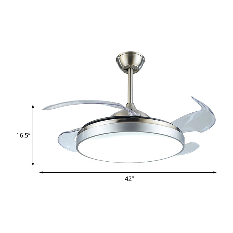 Contemporary Circular Semi Flush Light LED 42