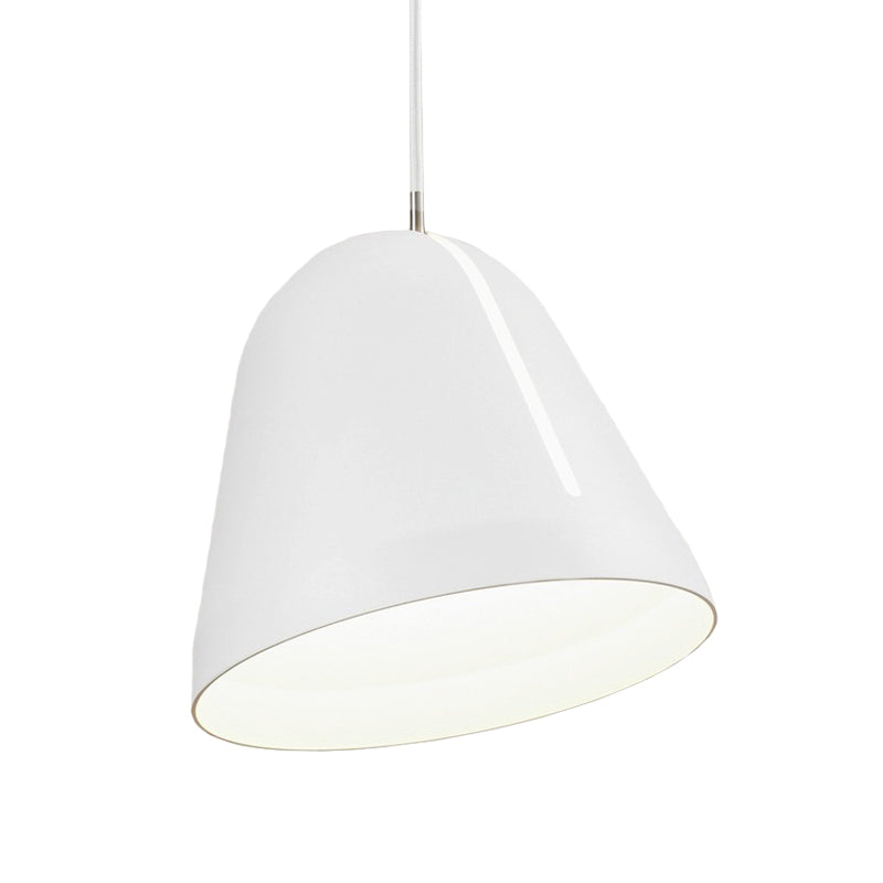 Modernism 1 Head Ceiling Lighting with Aluminum Shade White Dome Hanging Lamp Fixture Clearhalo 'Ceiling Lights' 'Modern Pendants' 'Modern' 'Pendant Lights' 'Pendants' Lighting' 536650