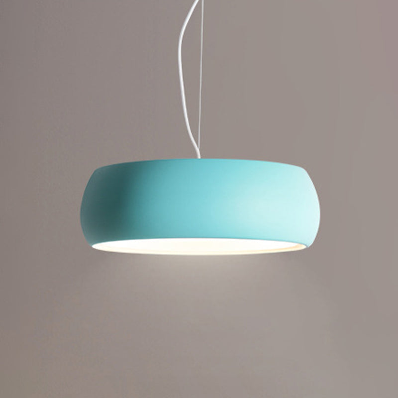 Blue Bowl Hanging Lamp Kit Macaron 10