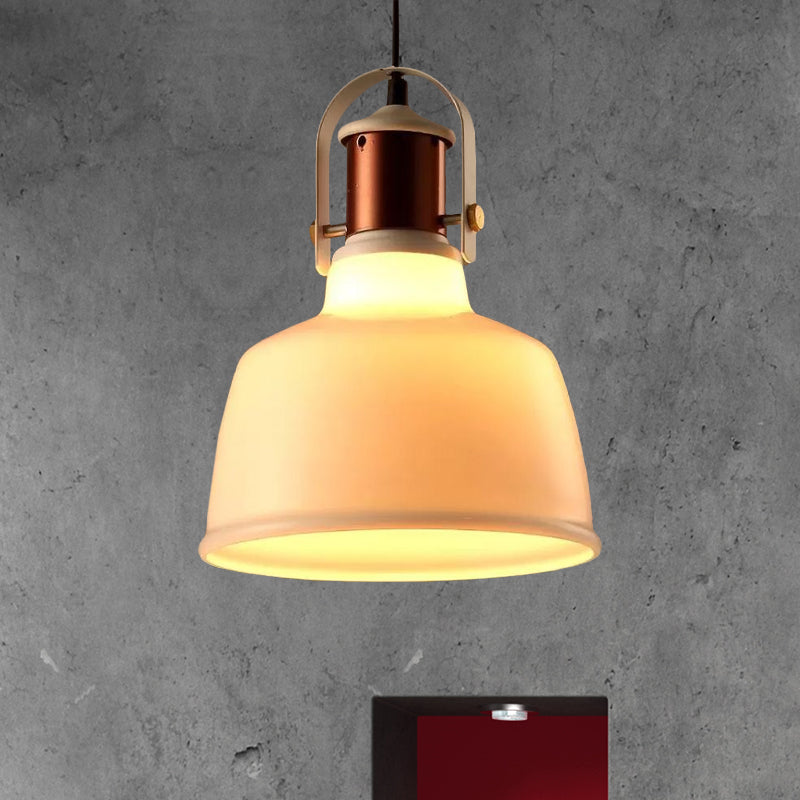 Metallic Barn Ceiling Pendant Vintage Style 1 Light Restaurant Ceiling Pendant Lamp with 47