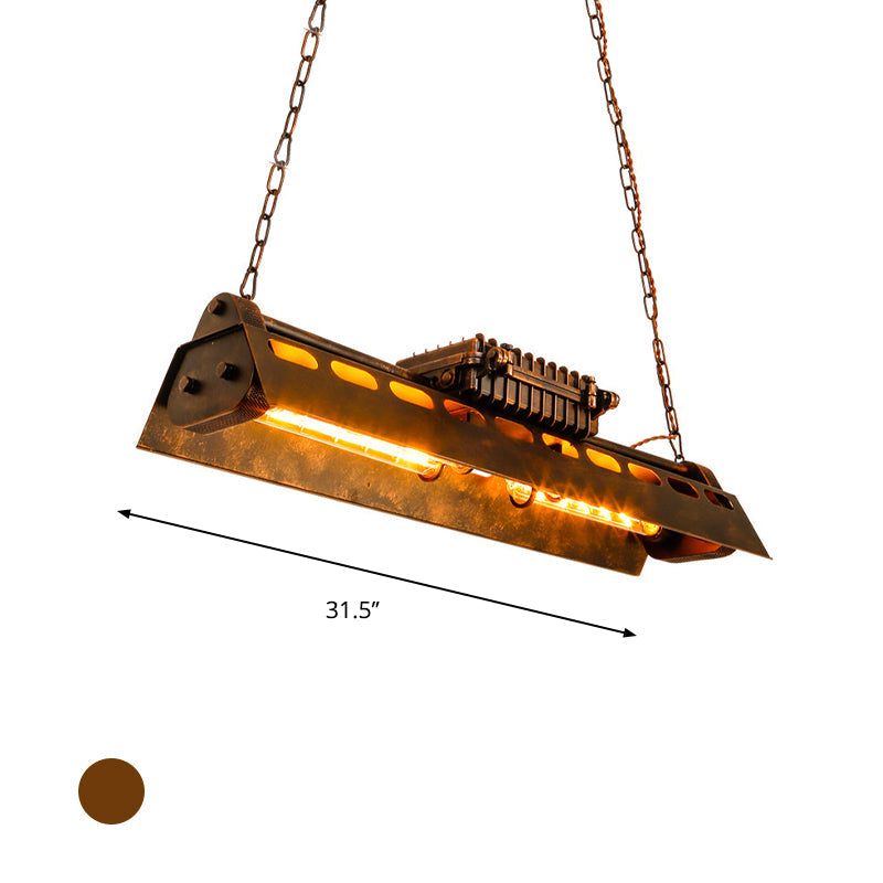 Rectangular Suspension Light with 39