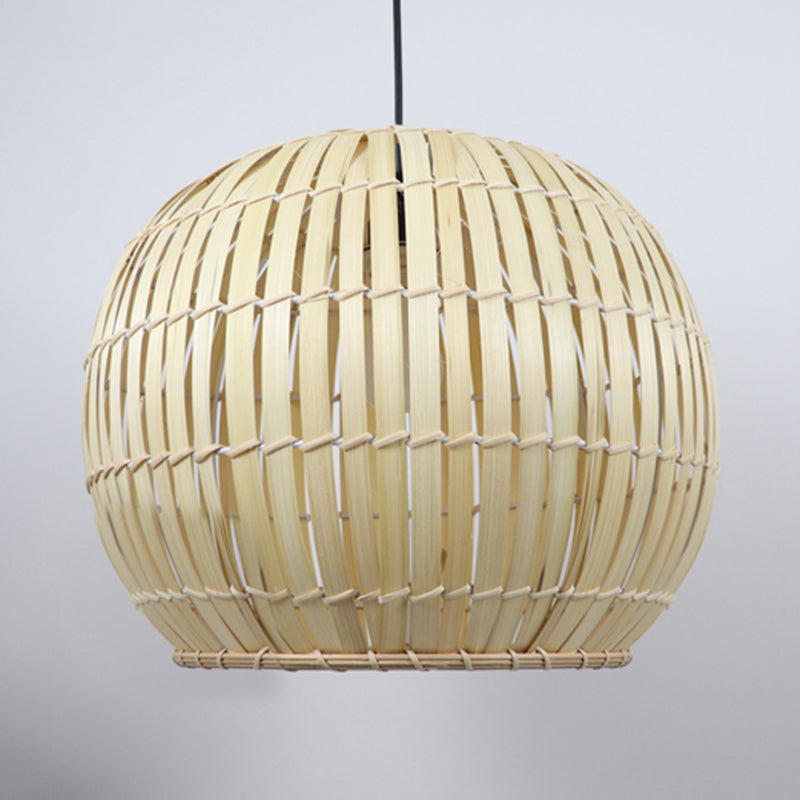 Global Bamboo Shade Pendant Lamp Modern Stylish 12