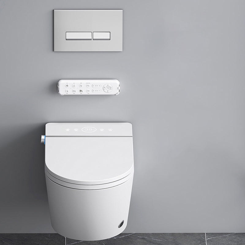 Modern Wall Mount Urine Toilet Siphon Jet Toilet Bowl with Toilet Seat Clearhalo 'Bathroom Remodel & Bathroom Fixtures' 'Home Improvement' 'home_improvement' 'home_improvement_toilets' 'Toilets & Bidets' 'Toilets' 6483120