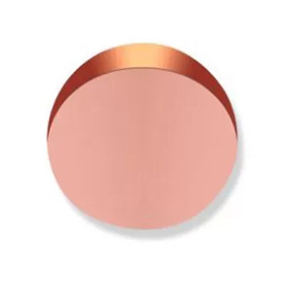 Circle Child Bedroom Wall Light Metal Modern Simple Sconce Light for Living Room Brown Clearhalo 'Wall Lamps & Sconces' 'Wall Lights' Lighting' 67053