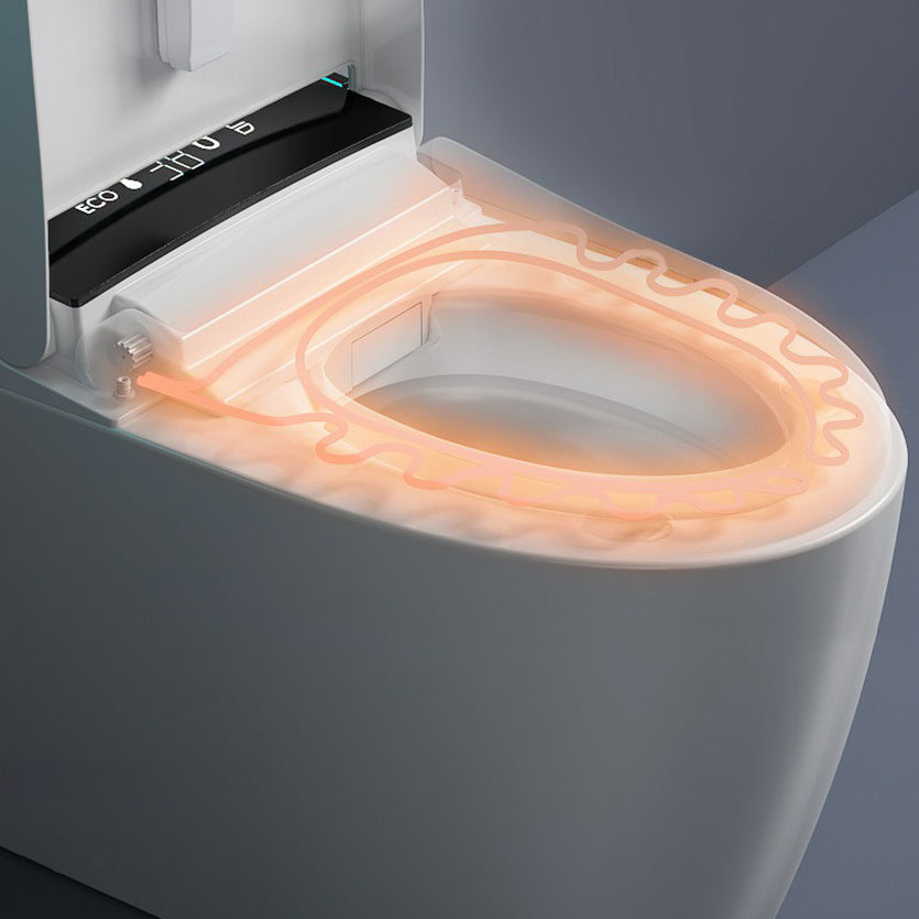 Modern Toilet Bowl All-In-One ABS Floor Mounted Siphon Jet Urine Toilet Clearhalo 'Bathroom Remodel & Bathroom Fixtures' 'Home Improvement' 'home_improvement' 'home_improvement_toilets' 'Toilets & Bidets' 'Toilets' 6888285