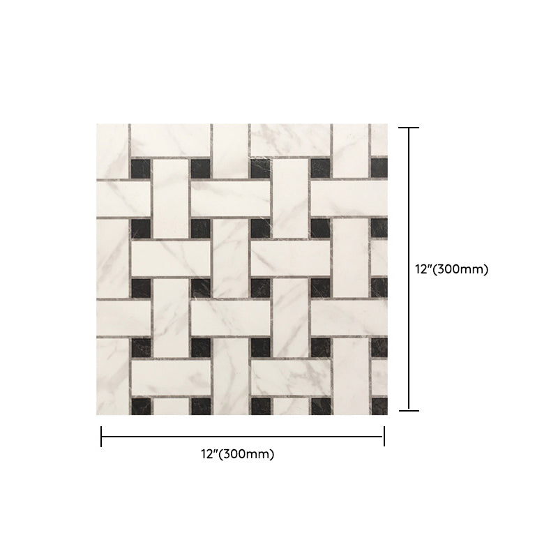 Modern Style Floor Tile Straight Edge Square Fabric Look Floor Tile Clearhalo 'Floor Tiles & Wall Tiles' 'floor_tiles_wall_tiles' 'Flooring 'Home Improvement' 'home_improvement' 'home_improvement_floor_tiles_wall_tiles' Walls and Ceiling' 7087084