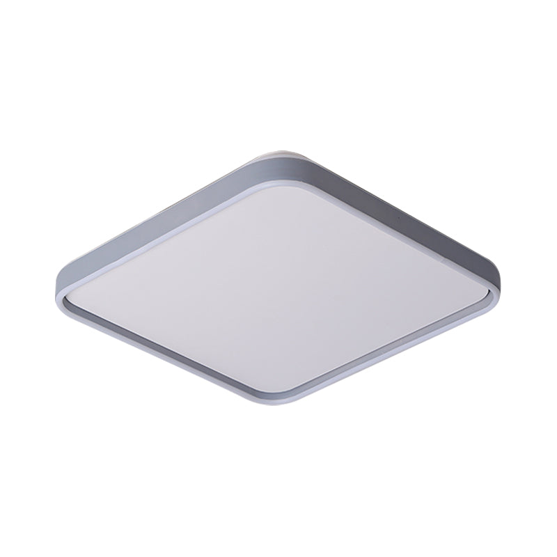 Acrylic Squared Ceiling Mounted Light Simple 16