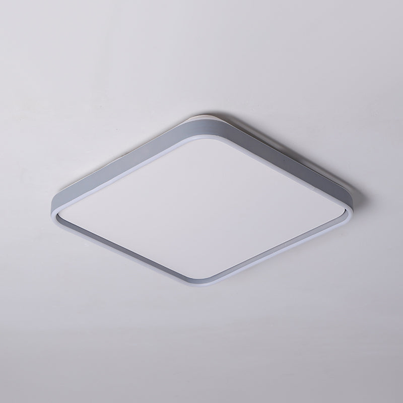 Acrylic Squared Ceiling Mounted Light Simple 16