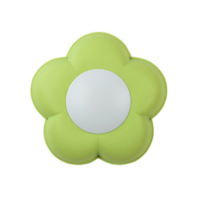 Plastic Small Wall Light Baby Room Bedside Cartoon Eye-Caring LED Sconce Light Green E Clearhalo 'Wall Lamps & Sconces' 'Wall Lights' Lighting' 74758