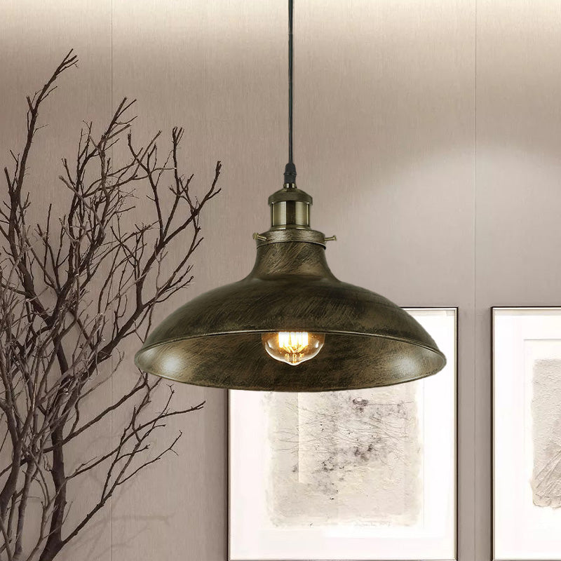 Antique Stylish Bowl Pendant Lamp 12