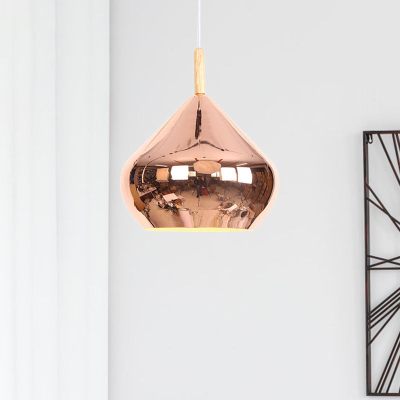 Mirror Ball Ceiling Pendant Light 1 Light Metallic Vintage Hanging Light in Wood Clearhalo 'Art Deco Pendants' 'Cast Iron' 'Ceiling Lights' 'Ceramic' 'Crystal' 'Industrial Pendants' 'Industrial' 'Metal' 'Middle Century Pendants' 'Pendant Lights' 'Pendants' 'Tiffany' Lighting' 769731