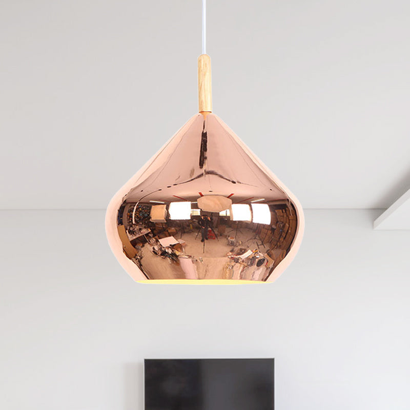 Mirror Ball Ceiling Pendant Light 1 Light Metallic Vintage Hanging Light in Wood Clearhalo 'Art Deco Pendants' 'Cast Iron' 'Ceiling Lights' 'Ceramic' 'Crystal' 'Industrial Pendants' 'Industrial' 'Metal' 'Middle Century Pendants' 'Pendant Lights' 'Pendants' 'Tiffany' Lighting' 769732