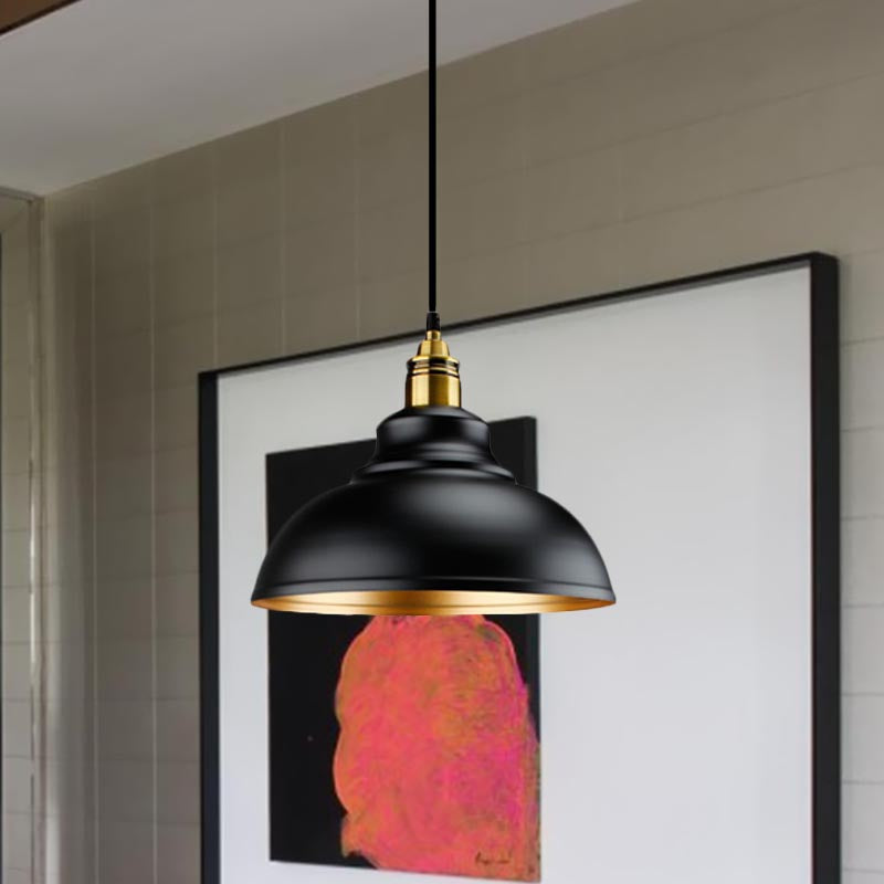 Loft Style Domed Ceiling Pendant Light 11.5