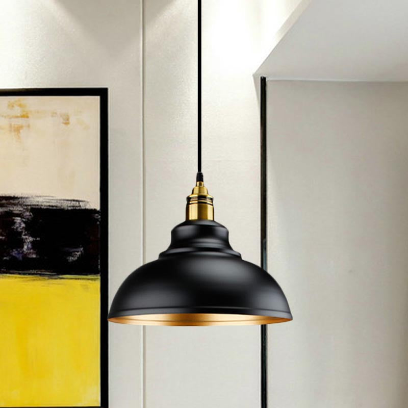 Loft Style Domed Ceiling Pendant Light 11.5