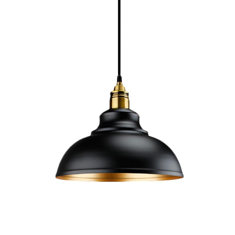 Loft Style Domed Ceiling Pendant Light 11.5