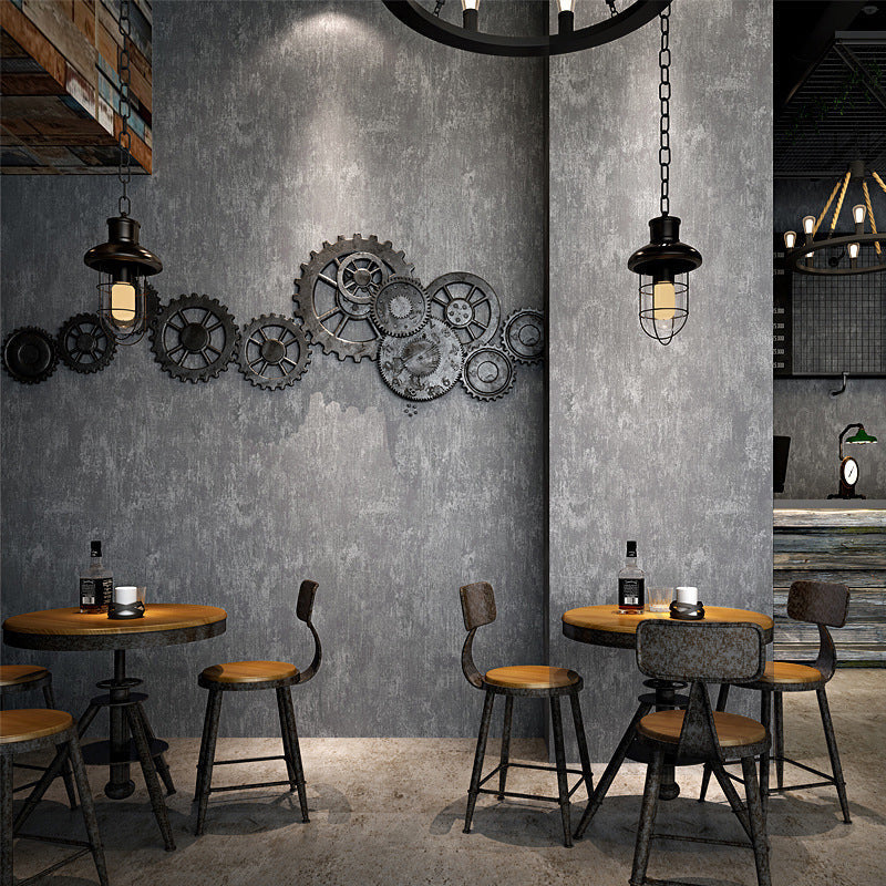 Industrial Mottled Cement Effect Wallpaper, Decorative Non-Pasted Wall Covering 20.5