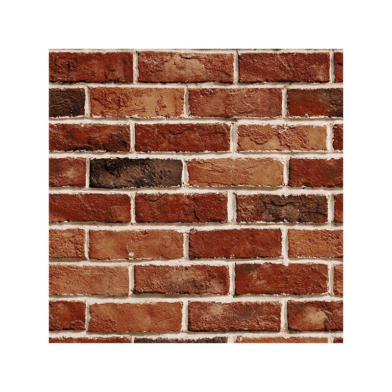 Retro Brick Non-Pasted Wallpaper, 33' x 20.5