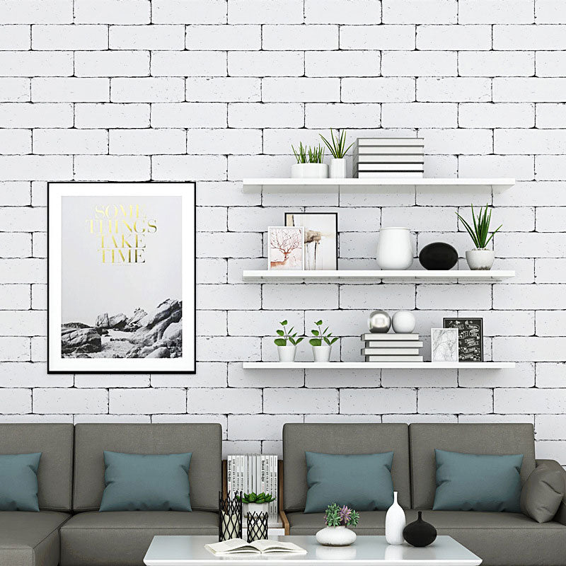 Nostalgic Industrial Wall Decor Brick Non-Pasted Wallpaper, 20.5