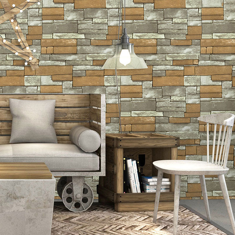 Brick Design Self-Adhesive Wallpaper, 17.5