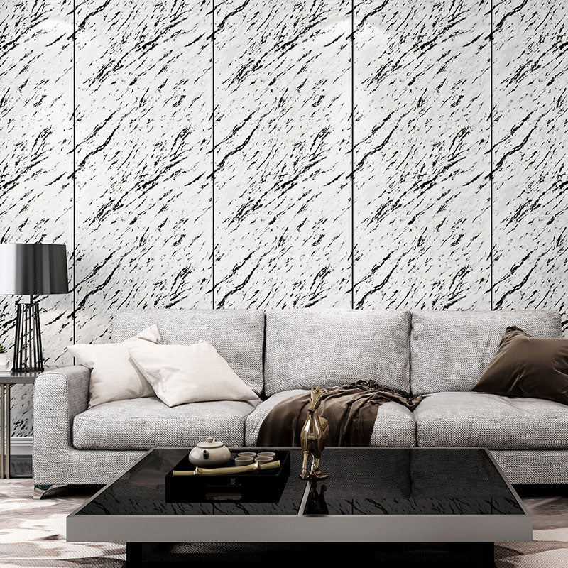 Modern Minimalist Marble Wallpaper Glazed Tile Stain-Resistant Non-Pasted Wall Decor 20.5