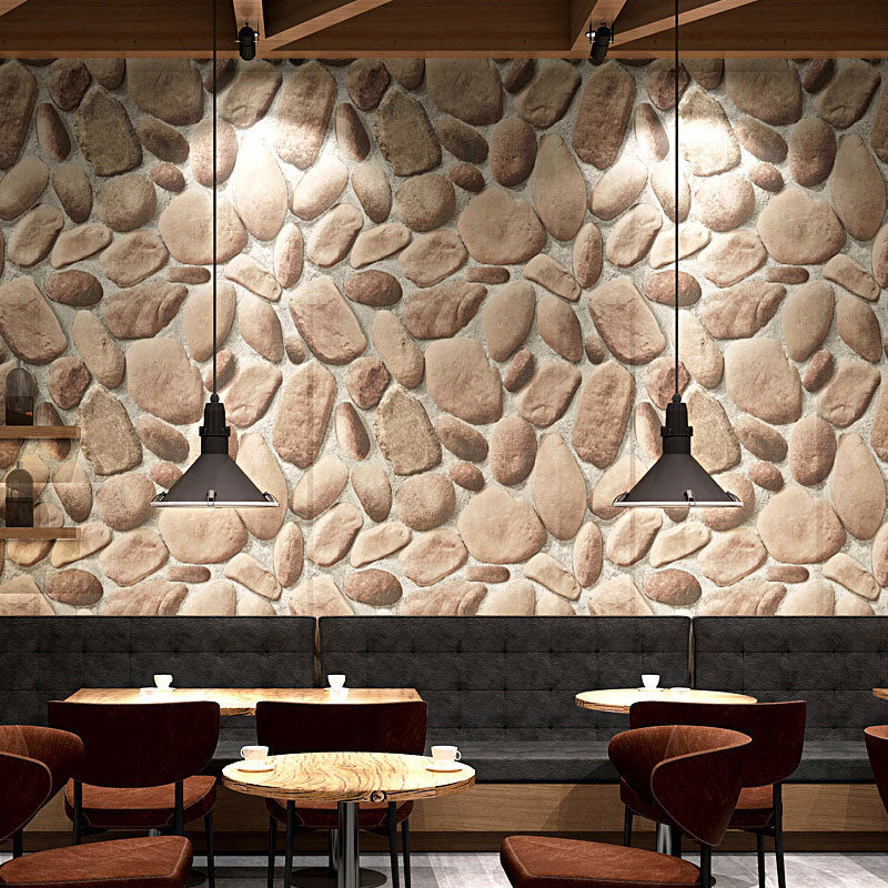 Cobblestone Non-Pasted Wallpaper, 33' x 20.5