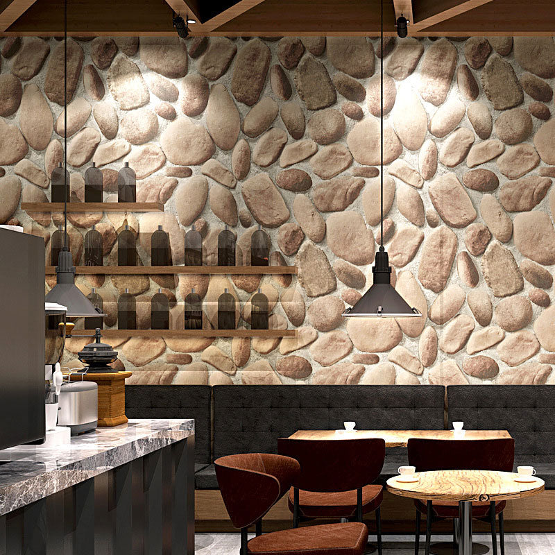 Cobblestone Non-Pasted Wallpaper, 33' x 20.5