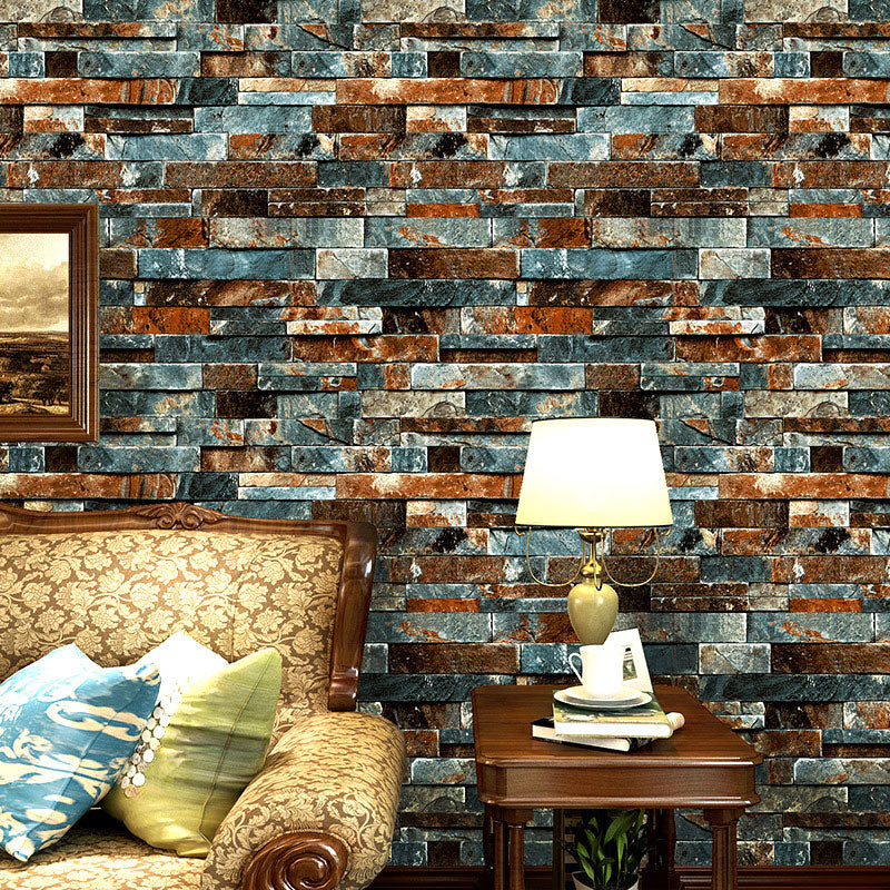 Retro Unique Brick Wallpaper PVC 20.5