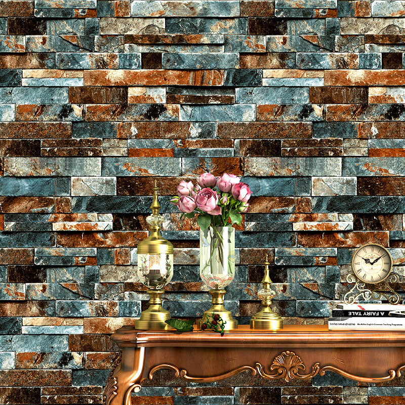 Retro Unique Brick Wallpaper PVC 20.5