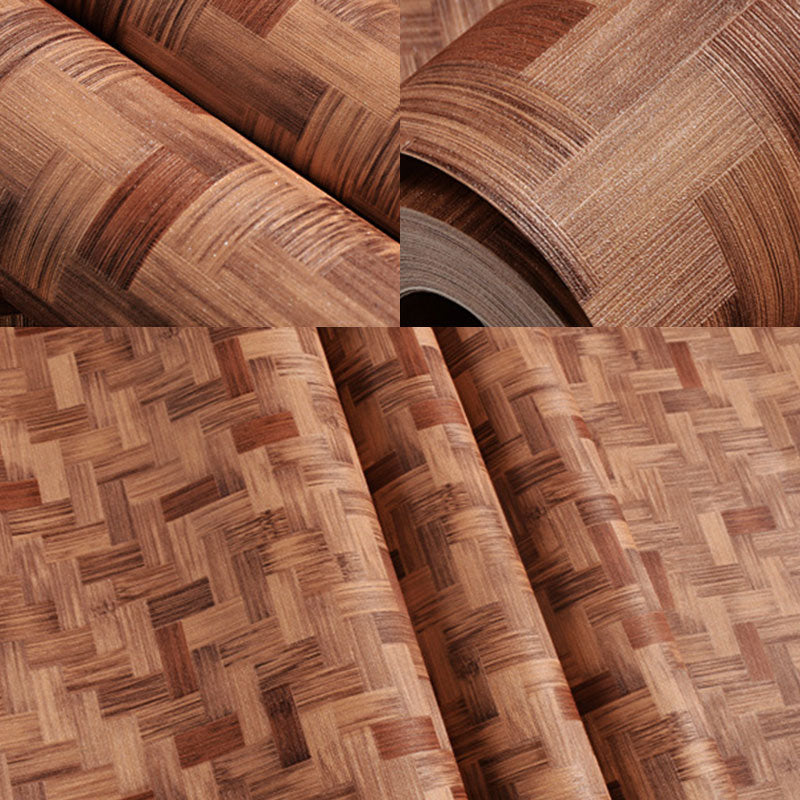 Nostalgic Bamboo Texture Wallpaper for Dress Shop and Hotel Non-Pasted 20.5