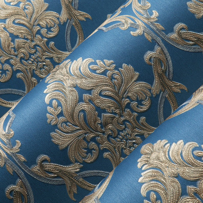 Nordic Nostalgic Damask Wallpaper Non-Woven 31' x 20.5