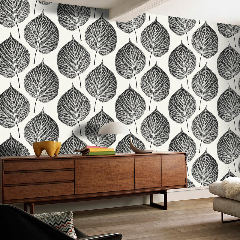 Nordic Leaves Wallpaper for Bedroom 31'L x 20.5