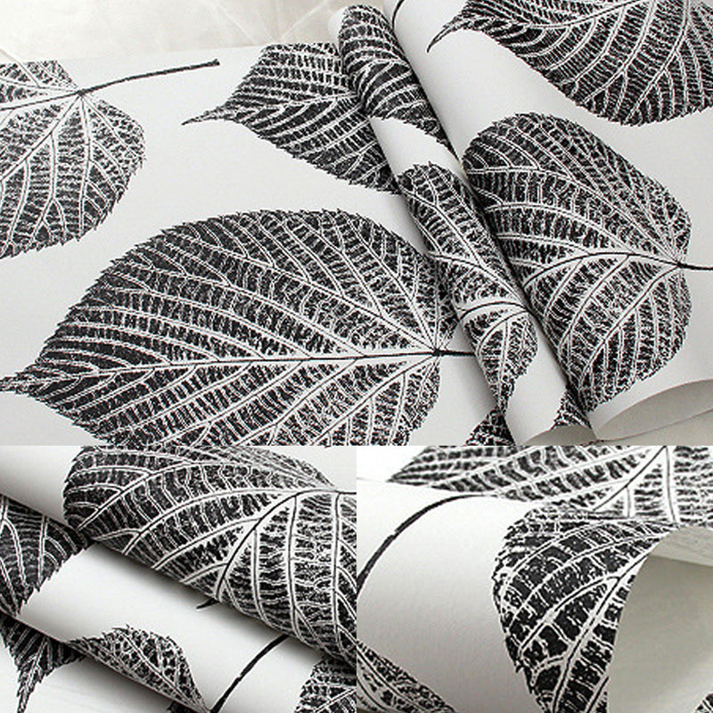 Nordic Leaves Wallpaper for Bedroom 31'L x 20.5