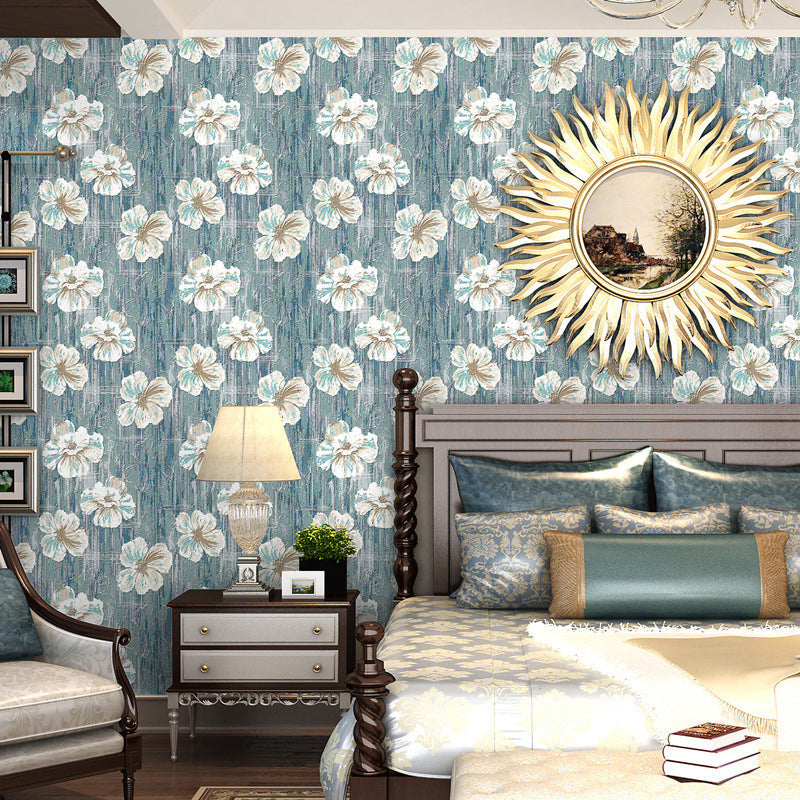 Extravagant Blossoms Non-Pasted Stain-Resistant Wallpaper, 20.5