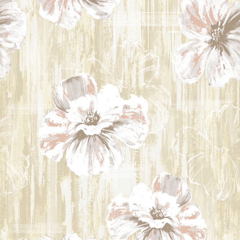 Extravagant Blossoms Non-Pasted Stain-Resistant Wallpaper, 20.5