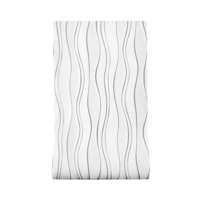 Scandinavian Novelty Lines Wallpaper for Guest Room Removable 20.5-inch x 33-foot Clearhalo 'Wall Decor' 'Wallpaper' 893393