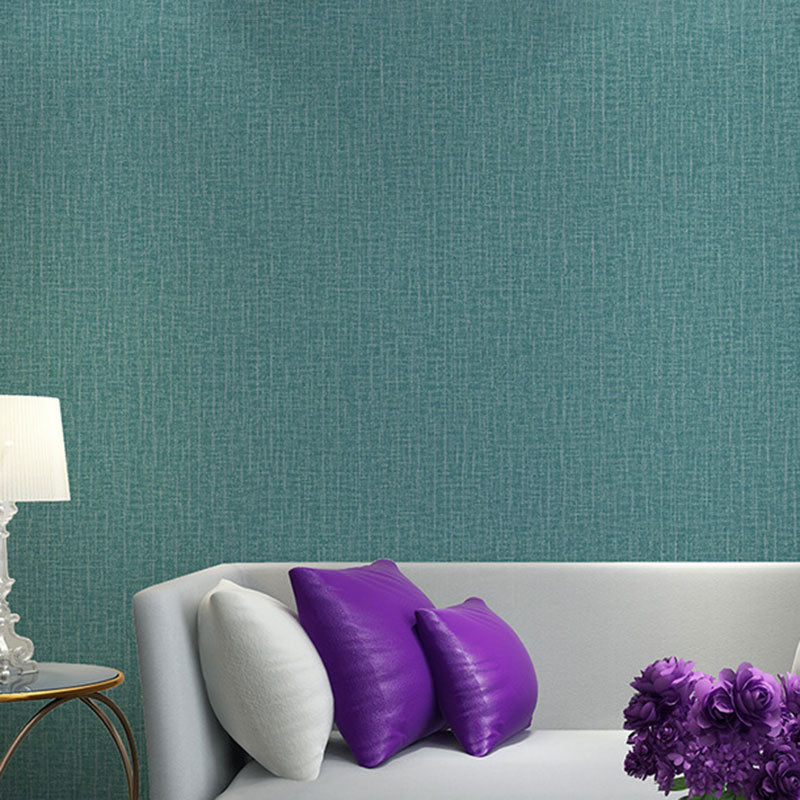 Non-Pasted Wallpaper with Purely Light Color Linen and Embossed Granule, 31'L x 20.5