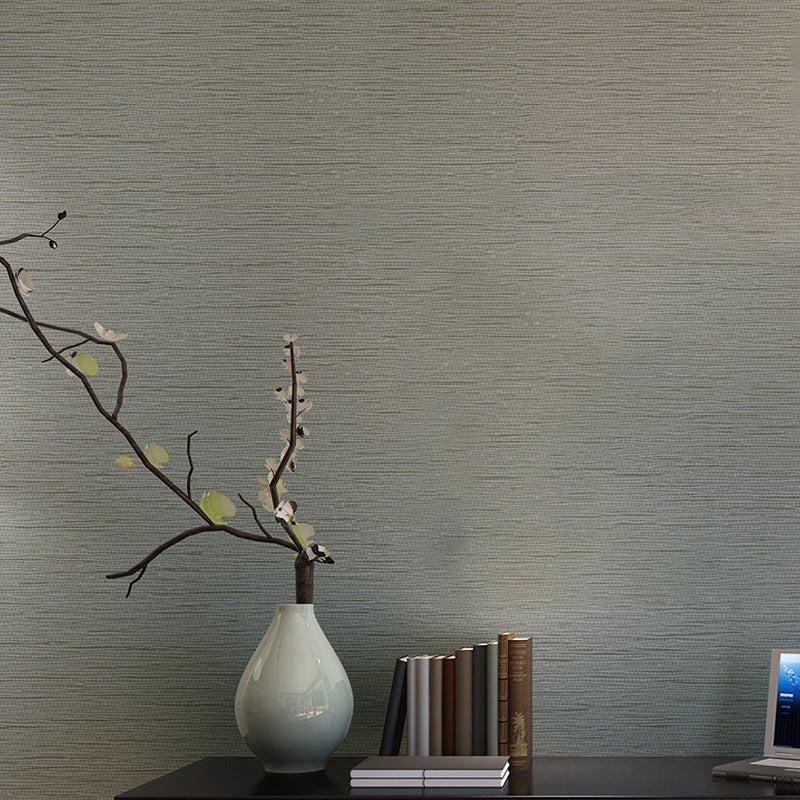 Grasswoven Non-Pasted Wall Covering, 33-foot x 20.5-inch, Morandi Color Cream Gray Clearhalo 'Modern wall decor' 'Modern' 'Wallpaper' Wall Decor' 915421