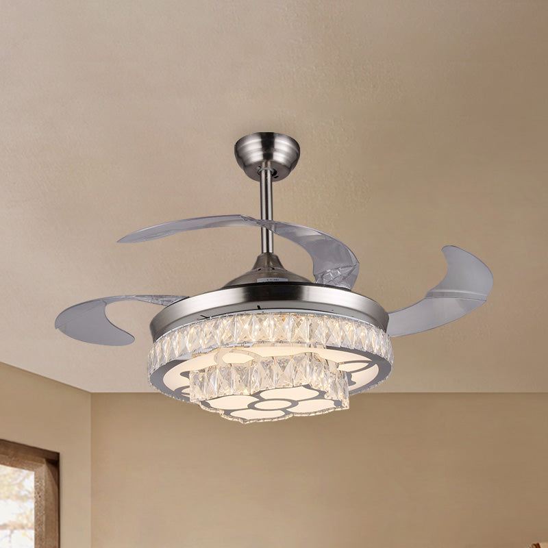 Modern Flower LED Ceiling Fan 42.5