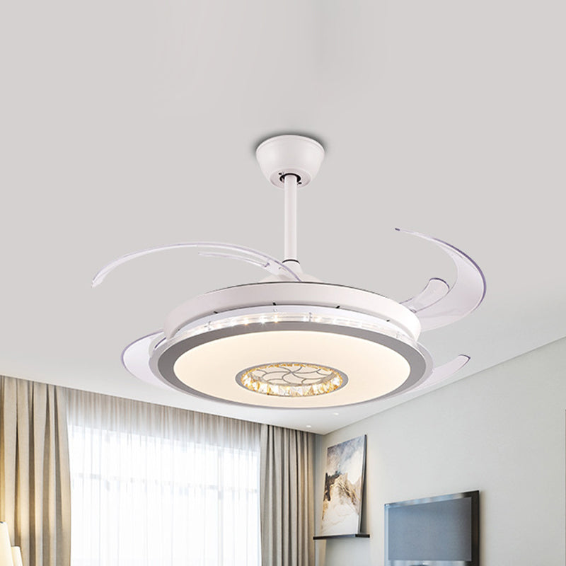 Minimalistic Round LED Ceiling Fan 47