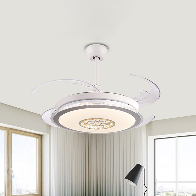 Minimalistic Round LED Ceiling Fan 47