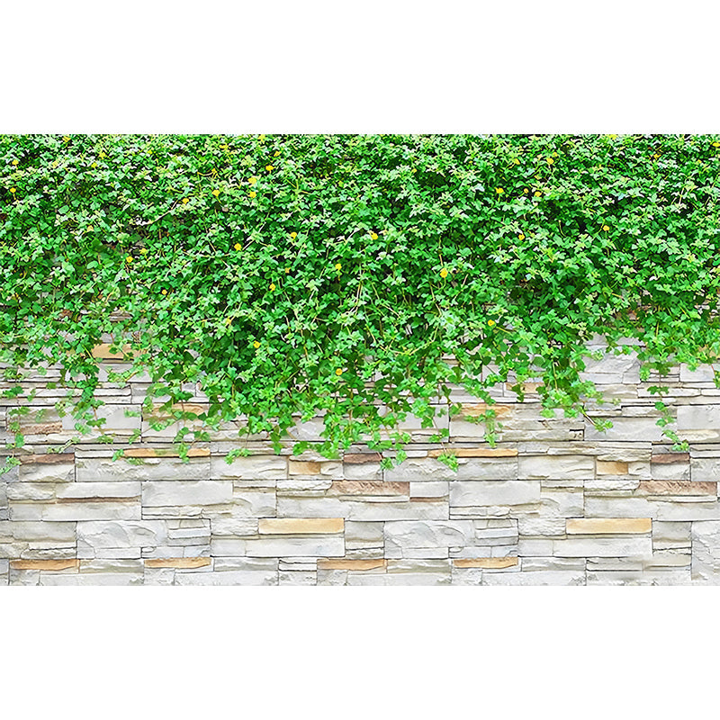 Photo Style Leafy Wall Mural Extra Large Wall Mural for Home Decor, Made to Measure Clearhalo 'Wall Decor' 'Wall Mural' 961564