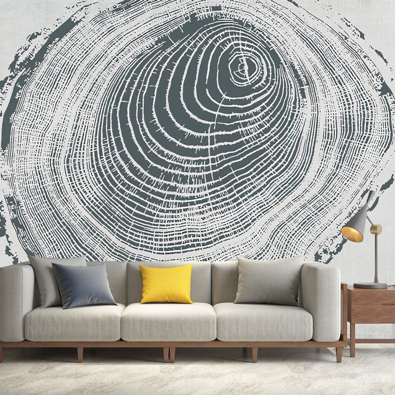 Full Swirling Web Wall Mural in Green Non-Woven Fabric Wall Art for Home Decor, Custom-Printed Green Clearhalo 'Wall Decor' 'Wall Mural' 977794