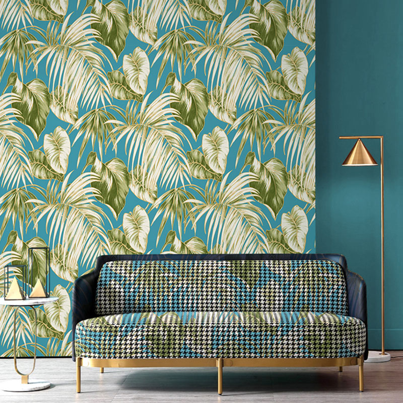 Water-Resistant Banana Leaves Wallpaper Roll 33' x 20.5