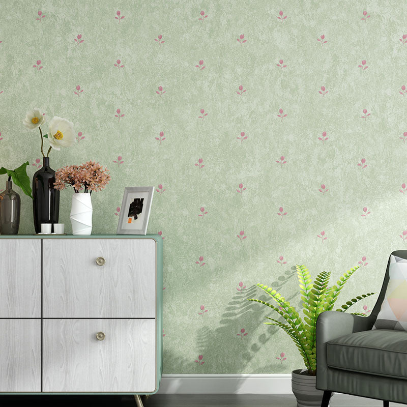 Waterproofing Dense Flower Pattern Wallpaper 31' x 20.5