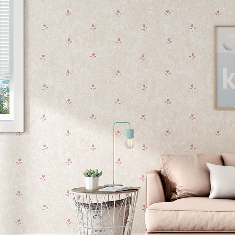 Waterproofing Dense Flower Pattern Wallpaper 31' x 20.5